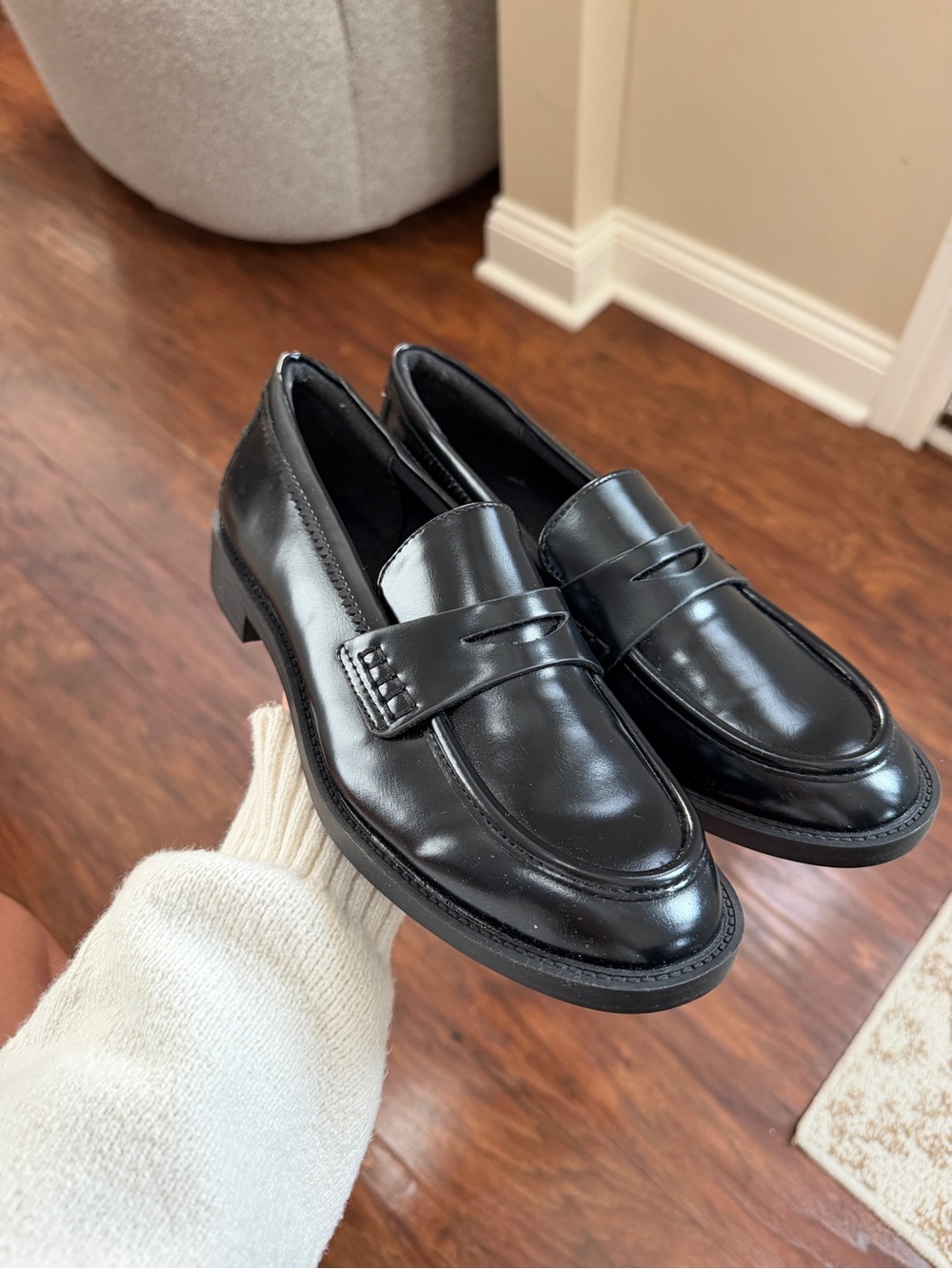 Black Loafers NWOT